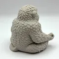 Khỉ Zen Lông Xù - Mẫu 3D - Thumbnail 4