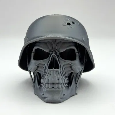 Mô Hình Bộ Xương Đầu Lâu Quân Đội