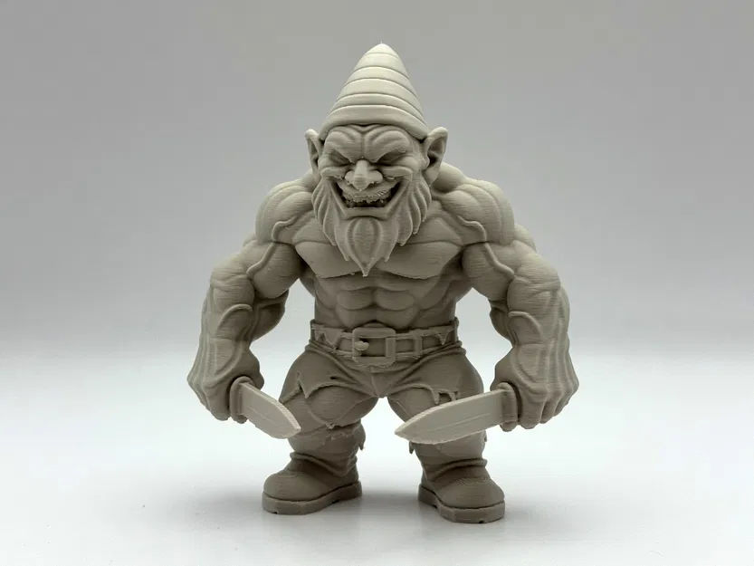 Chú Lùn Sát Thủ Dao – Đồ Trang Trí Khu Vườn Đầy Nguy Hiểm - Image 1