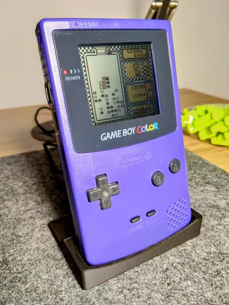 Giá đỡ màn hình GameBoy Color có gờ phía trước - Image 1