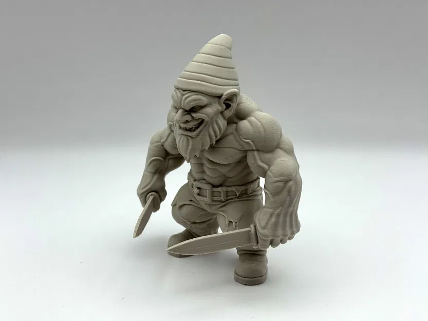 Chú Lùn Sát Thủ Dao – Đồ Trang Trí Khu Vườn Đầy Nguy Hiểm - Image 4