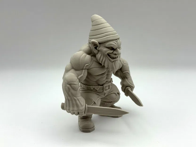 Chú Lùn Sát Thủ Dao – Đồ Trang Trí Khu Vườn Đầy Nguy Hiểm - Image 5