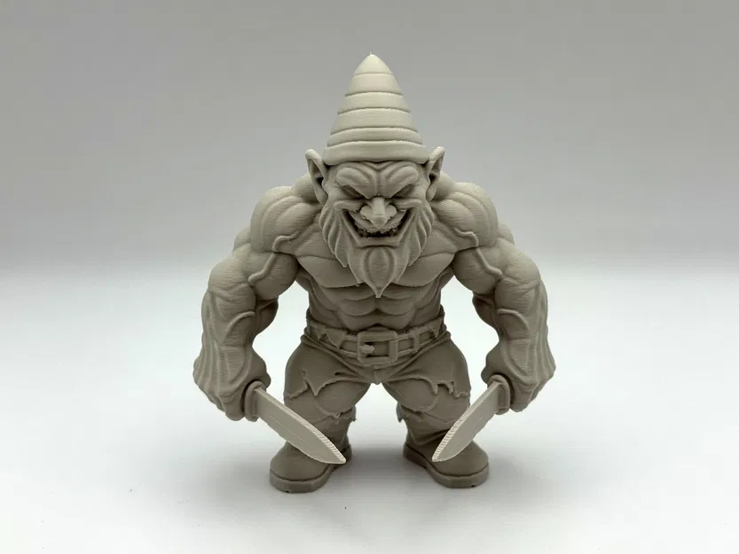 Chú Lùn Sát Thủ Dao – Đồ Trang Trí Khu Vườn Đầy Nguy Hiểm - Image 6