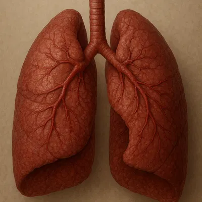 Mô Hình Phổi Giải Phẫu Chính Xác