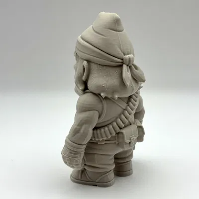 Tượng Người Lùn Vườn Rambo – Sẵn Sàng Chiến Đấu Cho Vườn Nhà!