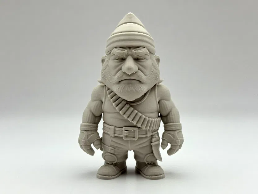 Tượng Người Lùn Vườn Rambo – Sẵn Sàng Chiến Đấu Cho Vườn Nhà! - Image 5