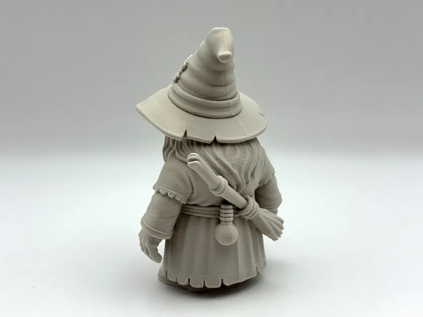 Tượng Phù Thủy Ác – Mô Hình Trang Trí Halloween Ma Quái - Image 3