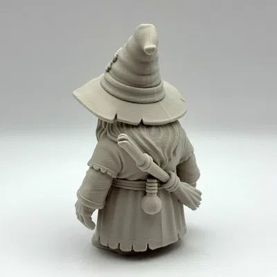 Tượng Phù Thủy Ác – Mô Hình Trang Trí Halloween Ma Quái