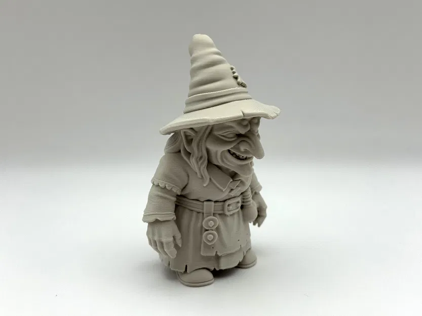 Tượng Phù Thủy Ác – Mô Hình Trang Trí Halloween Ma Quái - Image 5