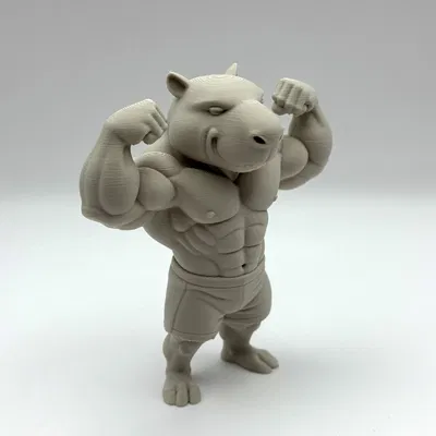 Capybara 6 múi – Tượng Trang Trí Độc Đáo