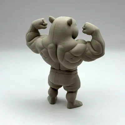 Capybara 6 múi – Tượng Trang Trí Độc Đáo