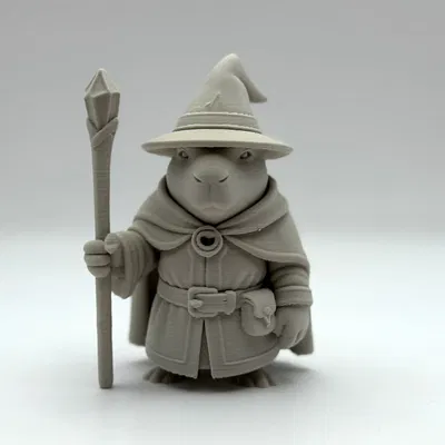 Phù Thủy Chuột Lang 3D Model