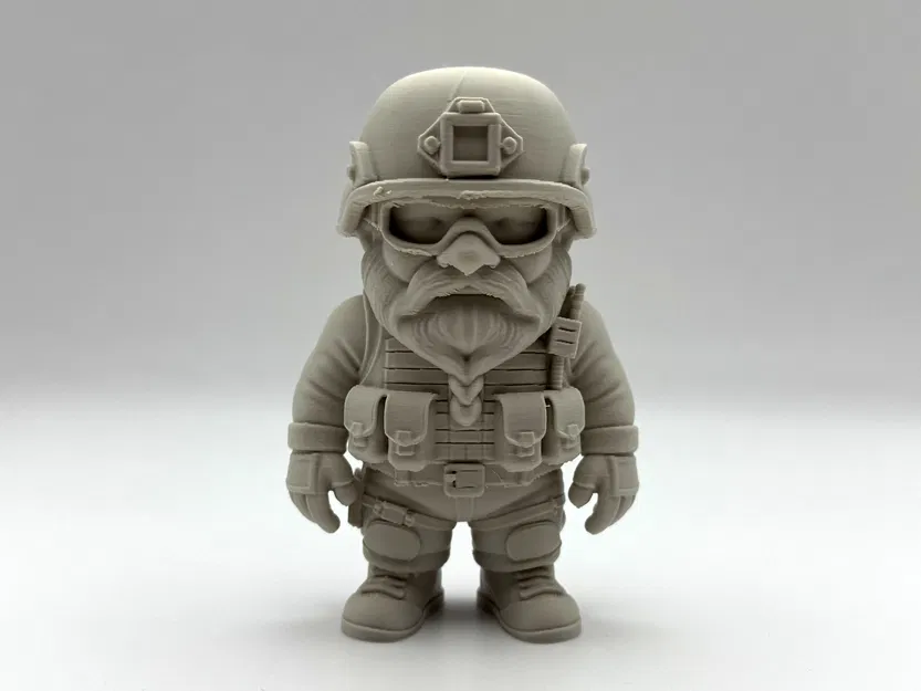 Ông Lùn Vệ Binh S.W.A.T. – Chiến Thuật, Râu Dài, Sẵn Sàng Hành Động! - Image 1