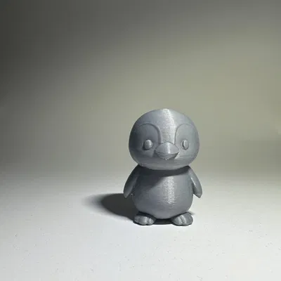 Mô Hình Chim Cánh Cụt 3D Dễ Thương