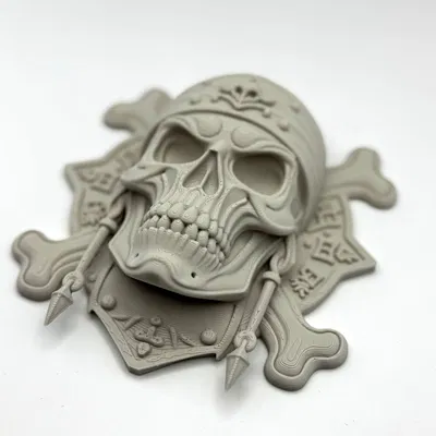 Trang Trí Tường Hình Bộ Xương Cướp Biển Độc Đáo