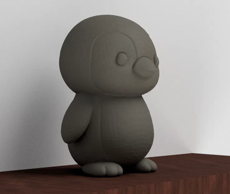 Mô Hình Chim Cánh Cụt 3D Dễ Thương - Image 5