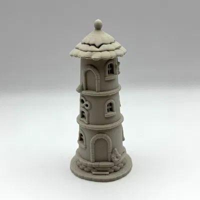 Ngôi nhà Tháp - Mô hình Kỳ ảo Tinh nghịch