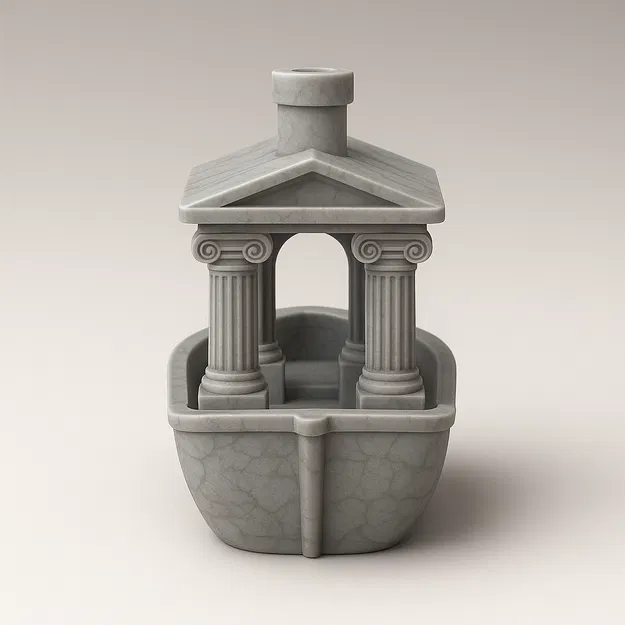 Thuyền Benchy Kiến Trúc Hy Lạp - Image 2