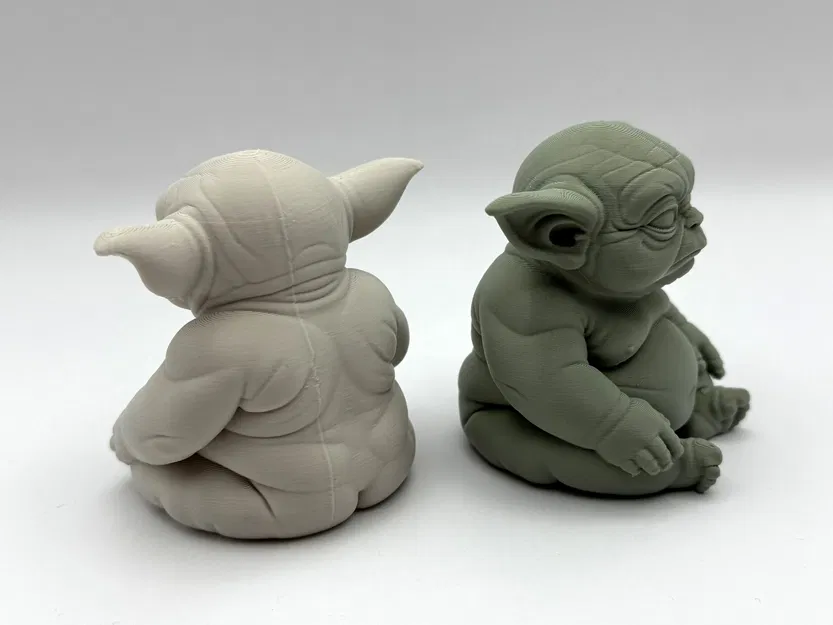 Chonky Baby Yoda - Mô Hình Baby Yoda Mũm Mĩm Đáng Yêu - Image 2