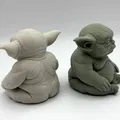 Chonky Baby Yoda - Mô Hình Baby Yoda Mũm Mĩm Đáng Yêu - Thumbnail 2