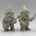 Cặp Gnome Chơi Guitar – Trang Trí Vườn Độc Đáo - Thumbnail 1