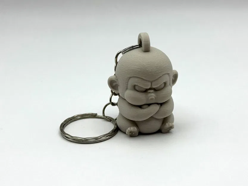 Khỉ Mặt Nhăn Kèm Móc Khóa - Image 3