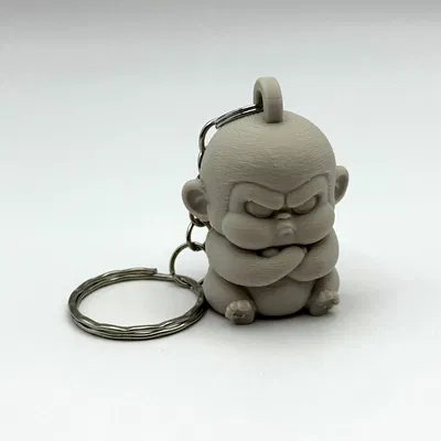 Khỉ Mặt Nhăn Kèm Móc Khóa