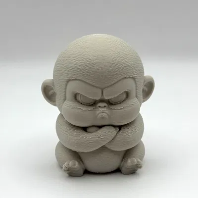 Khỉ Mặt Nhăn Kèm Móc Khóa