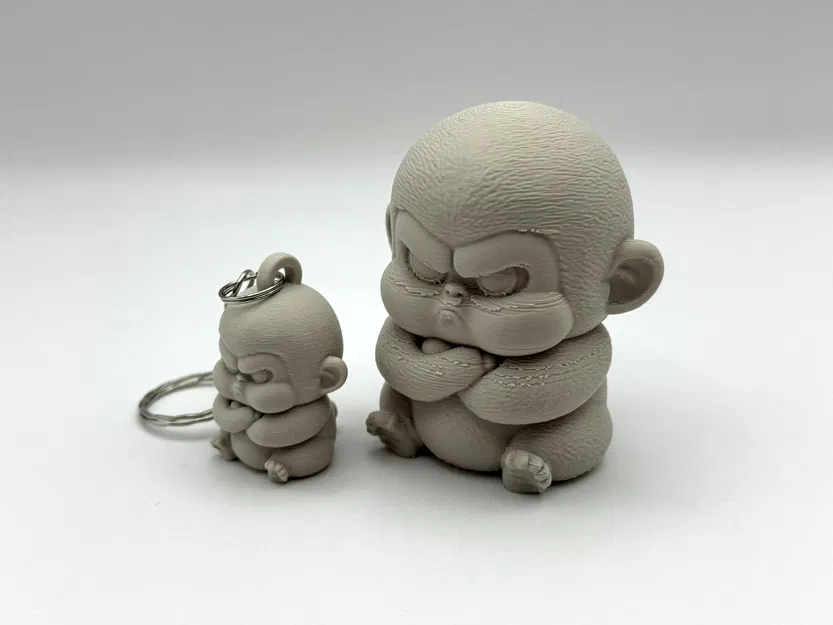 Khỉ Mặt Nhăn Kèm Móc Khóa - Image 6