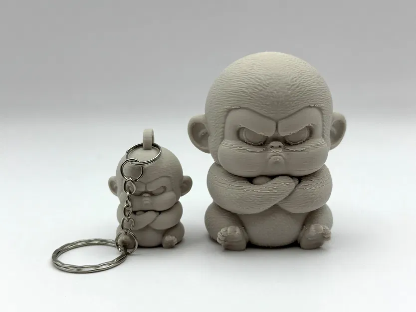 Khỉ Mặt Nhăn Kèm Móc Khóa - Image 7