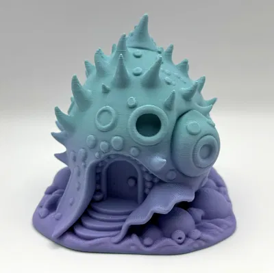 Ngôi Nhà Vỏ Sò Dưới Biển