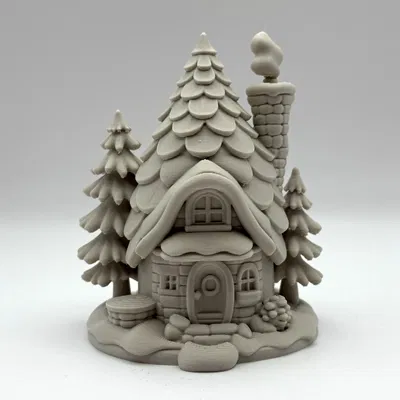 Ngôi Nhà Thông Mùa Đông