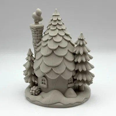 Ngôi Nhà Thông Mùa Đông