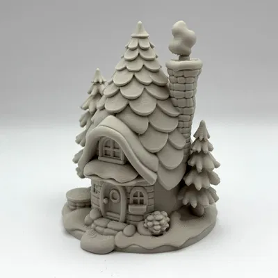 Ngôi Nhà Thông Mùa Đông