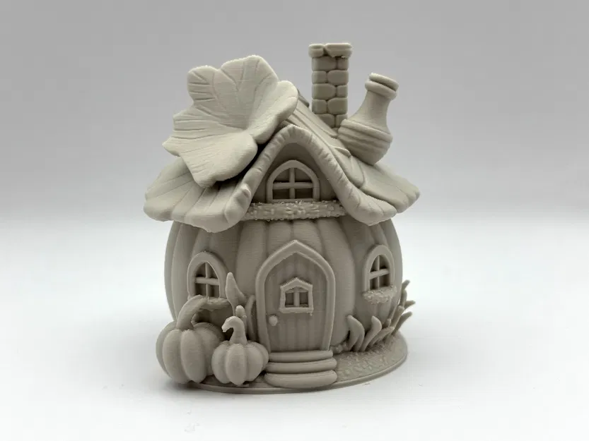 Mô Hình Nhà Cổ Tích Bí Ngô - Pumpkin Fairy Cottage - Image 1