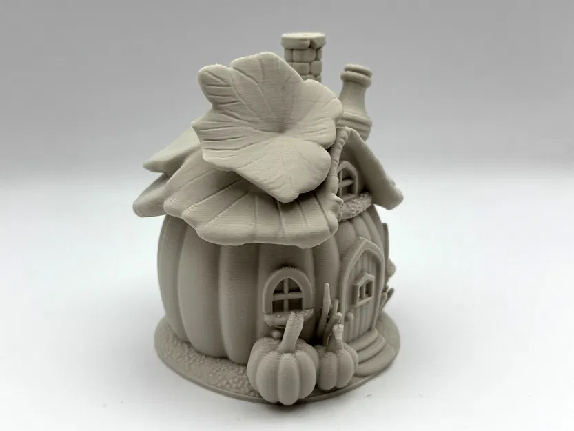 Mô Hình Nhà Cổ Tích Bí Ngô - Pumpkin Fairy Cottage - Image 4