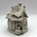 Mô Hình Nhà Cổ Tích Bí Ngô - Pumpkin Fairy Cottage - Thumbnail 4