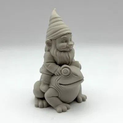 Ông Lùn Cưỡi Ếch – Mô Hình 3D