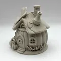 Mô Hình Nhà Cổ Tích Bí Ngô - Pumpkin Fairy Cottage - Thumbnail 5