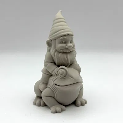 Ông Lùn Cưỡi Ếch – Mô Hình 3D