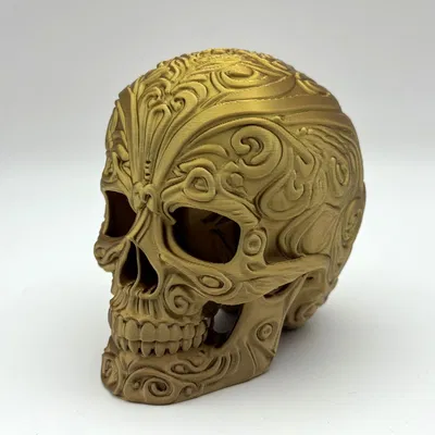 Tượng Đầu Lâu Chạm Khắc – Trang Trí Độc Đáo