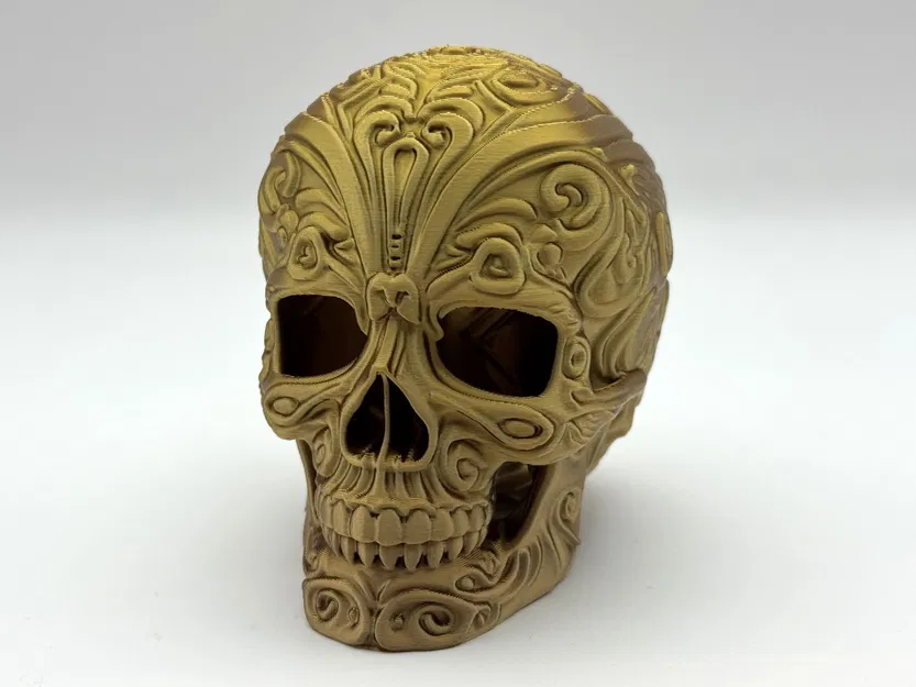 Tượng Đầu Lâu Chạm Khắc – Trang Trí Độc Đáo - Image 2