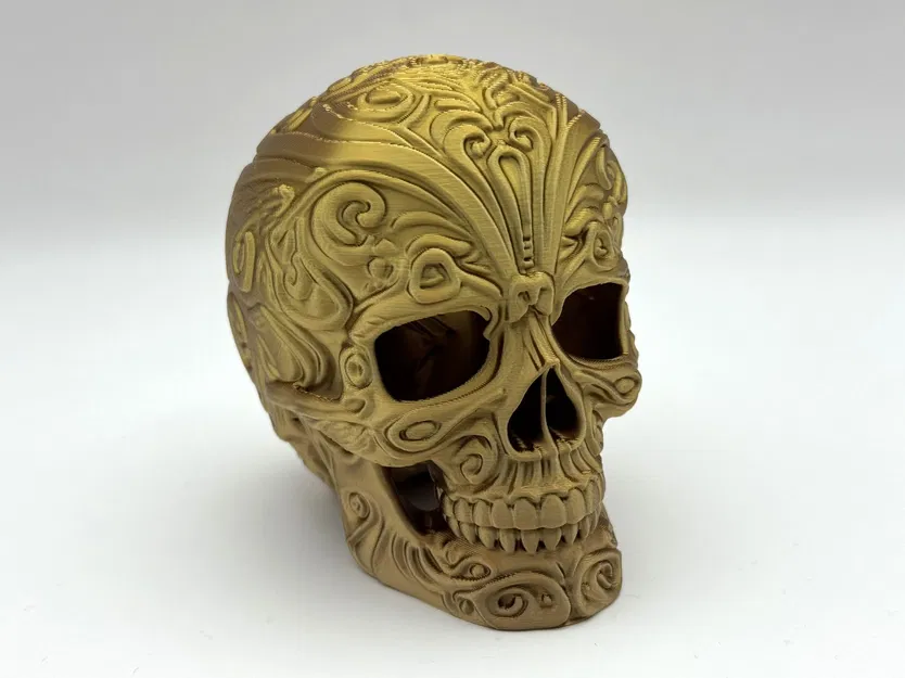 Tượng Đầu Lâu Chạm Khắc – Trang Trí Độc Đáo - Image 4