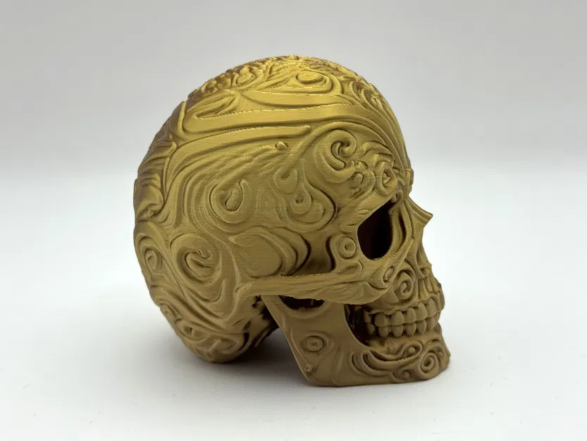 Tượng Đầu Lâu Chạm Khắc – Trang Trí Độc Đáo - Image 7