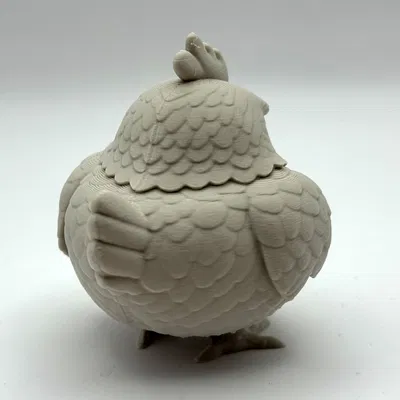 Gà Ôn Dịch - Mẫu In 3D