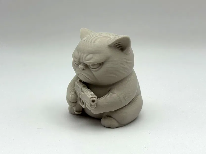 Mèo Khó Tính Cầm Súng - Image 3