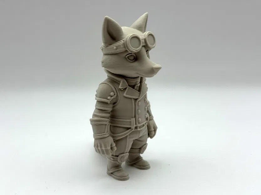 Mô Hình Cáo Phong Cách Steampunk - Image 3