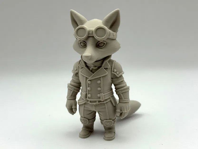 Mô Hình Cáo Phong Cách Steampunk - Image 5