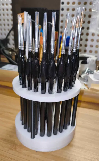 Giá Cắm Cọ Vẽ Xoay - Image 1