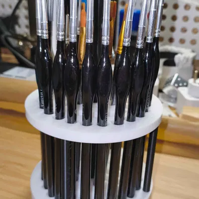 Giá Cắm Cọ Vẽ Xoay